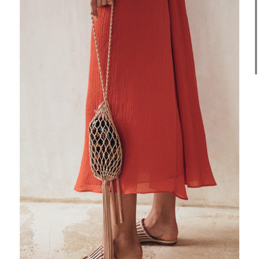 Cult Gaia Brown Mini Bag